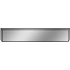 BESTfit Chrome 20 Inch Texas Bumper, 7 Gauge W/ Boxed Ends & Mounting Plates For Kenworth W990