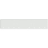 Peterbilt 357 378 379 SFA 22 Inch Chrome American Eagle Bumper W/ Square Corners - 8 M1 - P1 Light Holes By Valley Chrome
