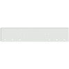 Peterbilt 357 378 379 SFA 22 Inch Chrome American Eagle Bumper W/ Square Corners - 6 M1 - P1 Light Holes By Valley Chrome