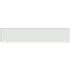 Western Star 4900 SFA 22 Inch Chrome Texas Bumper W/ Boxed Ends & 2 M1 - P1 Light Holes By Valley Chrome