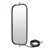 Flat Rib Back West Coast Mirror Head – Black – Heated