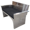 Brushed Stainless Steel Bench Kit With Chrome Shop Mafia Logo