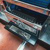 Chrome Shop Mafia Limited Edition Peterbilt Style Step Box W/ Stainless Steel Radius Lid