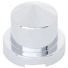 9/16 Inch Chrome Plastic Top Hat Pointed Nut Cover