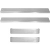 Chrome Shop Mafia 5 Inch Stainless Steel Blank Cab-Sleeper Panels W/ Full Wrap For Peterbilt 359 W/ 36 Inch Sleeper W/O Extender