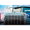 Chrome Shop Mafia Stainless Steel Grille Bar Replaces 13-01723 For Peterbilt 359
