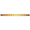 12 Inch 14 Diode Amber Strip Light Flush Mount