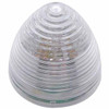 9 LED 2 Inch Round Beehive Clearance Marker Light - Amber LED/ Clear Lens