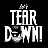 Chrome Shop Mafia Lets Tear Down Black Short Sleeve T-Shirt - 4XL