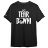 Chrome Shop Mafia Lets Tear Down Black Short Sleeve T-Shirt - 2XL