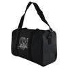 Medium Chrome Shop Mafia Logo Black Duffle Bag