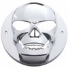 Chrome Skull Bezel For 4 Inch Light