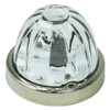 Legendary Extreme Large Glass Watermelon Amber/Red - Dual Function W/ Aluminum Bezel LED Light - Each