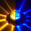 Legendary Extreme Large Glass Watermelon Amber/Blue - Dual Function W/ Aluminum Bezel LED Light - Each