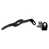 Peterbilt 378 & 379 Black Lower Bumper Support Bracket W/ Watermelon Light Mount For 20 Inch Bumpers