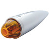 Chrome Torpedo Amber Cab Light