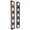 Stainless Steel Strap-Mount Front Air Cleaner Bracket Kit with Five Watermelon Light Holes for Peterbilt 589 Stainless Steel Strap-Mount Front Air Cleaner Bracket Kit with Five Watermelon Light Holes for Peterbilt 589