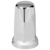 33MM X 3.25 Inch Chrome Plastic Lug Nut Cover - Push On