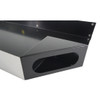 60-Inch Black Tool Box Top Tray with Stainless Steel Panel Plates & 6-Inch Light Hole