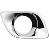 Kenworth T680 Chrome Plastic Fog Light Bezel - Passenger Side