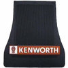 Tapered Black Rubber Kenworth Logo Mud Flap