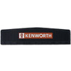 24 x 6 Inch Black Rubber Kenworth Logo Mud Flap