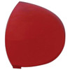 Kenworth T2000, T600, T660, T800, W00B, W900L Red Round Dome Light Lens