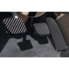 Freightliner Black Billet Pedal Set Flat Diamond Cut