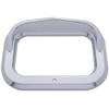 Chrome Rectangular Bezel W/ Visor