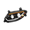 Black LED Headlight with 86 Diodes – Driver Side for International LT 2018–2024