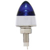 Blue LED Bullet Light License Plate Fasteners 2 Pack