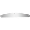 Bottom Mud Flap Plate - 12 x 3 Inch Chrome Plated Steel With 3 Holes Bottom Mud Flap Plate - 12 x 3 Inch Chrome Plated Steel With 3 Holes