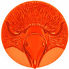 Heavy Duty Orange 3D Eagle Face Air Valve Knob Heavy Duty Orange 3D Eagle Face Air Valve Knob
