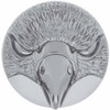 Heavy Duty Silver 3D Eagle Face Air Valve Knob