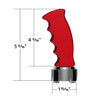 Red Challenger Pistol Grip Gearshift Knob  For Eaton Fuller Type Shifter