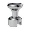 Chrome Gearshift Knob with Eaton Fuller Style 13/15/18 Shifter Adapter