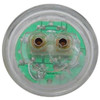 9 Diode 2 Inch Auxiliary Utility Light - White LED / Clear Lens 9 Diode 2 Inch Auxiliary Utility Light - White LED / Clear Lens