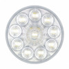 4-Inch Round Backup Light – Competition White LED with Clear Lens