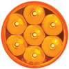 7 Diode Round Low Profile Pearl Marker Light