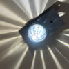 White/Blue 15-Diode 1157 LED Dual Color Bulb with Super Bright Star Pattern for Glass Lens