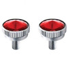 Chrome Cb Mounting Screw 6MM Red