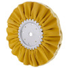 10 Inch Yellow Treated Airway Buff - 5/8 & 1/2 Inch Arbor