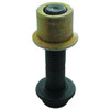 1 3/16 x 2 1/8 Inch Chrome Plastic Huck Nut Cover With Flange