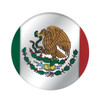 Mexico State Flag - 1.75 Inch Round