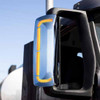 Volvo VNL Chrome Plastic Mirror Cover, Passenger Side W/ 59 LED Sequential Turn Signal Volvo VNL Chrome Plastic Mirror Cover, Passenger Side W/ 59 LED Sequential Turn Signal