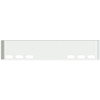 18-Inch Chrome American Road Runner Mitered Corner Bumper with 6 Oval Light Holes For Freightliner Classic 120, XL,  FLC120, FLT Cabover 18-Inch Chrome American Road Runner Mitered Corner Bumper with 6 Oval Light Holes For Freightliner Classic 120, XL,  FLC120, FLT Cabover