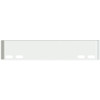 20-Inch Chrome American Road Runner Mitered Corner Bumper with 4 Oval Light Holes For Freightliner Classic 120, XL,  FLC120, FLT Cabover 20-Inch Chrome American Road Runner Mitered Corner Bumper with 4 Oval Light Holes For Freightliner Classic 120, XL,  FLC120, FLT Cabover