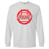 Ash Gray Long Sleeve T-Shirt with Stacked 4 State Trucks Logo - 3XL Ash Gray Long Sleeve T-Shirt with Stacked 4 State Trucks Logo - 3XL