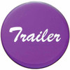 Glossy Purple Trailer Air Valve Sticker For Small Dash Knob