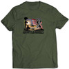 Big Rig Tee Waving Flag POW-MIA Short Sleeve T-Shirt - 2XL Big Rig Tee Waving Flag POW-MIA Short Sleeve T-Shirt - 2XL